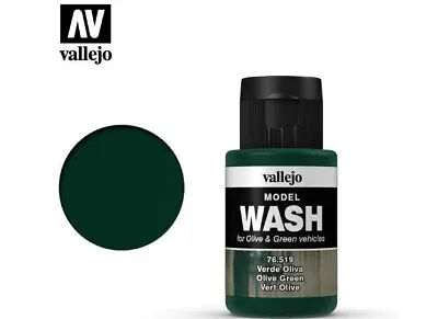 Vallejo 35ml 76519 Olive Green Wash • £4.41