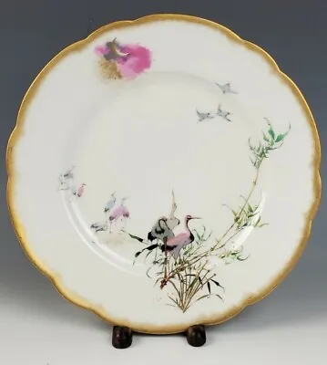 Antique Haviland Felix Bracquemond Parisien Dinner Plate Moon Limoges Porcelain • £336.04