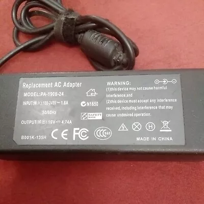 Genuine Power Supply Cord AC Charger Adapter For Toshiba Satellite 19V 4.74A 90W • $12.95
