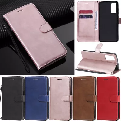 Slim Wallet Leather Flip Cover Case For Vivo Y55 5G Y16 Y02S Y76 Y35 Y11S Y21S • $13.54