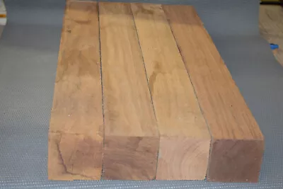 Pack Of 4 Black Walnut Turning Wood Blank Square Wood Block 3X3X24  • $196