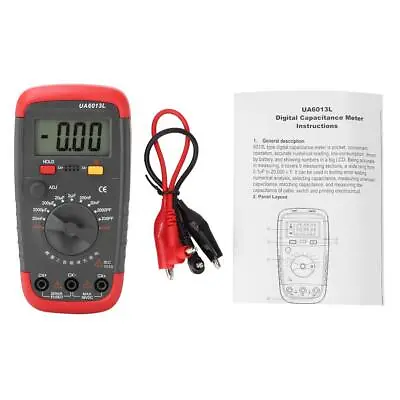 Digital Capacitance Meter - Handheld LCD Professional Tester • £36.45