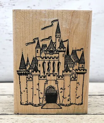 Vintage 1987 Castle - Marks Of Distinction Wood Mounted Rubber Stamp 3  X 4  • $13.64