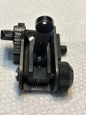 Genuine Matech Sight Genuine OGU83 Flip Up Rear Sight Picatinney Mount Sight #6 • $135