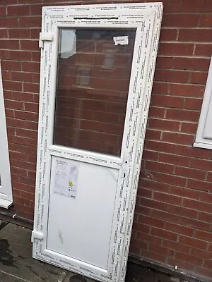 New - UPVC Exterior Back Door (PVC External Door) (840x2055mm) • £265