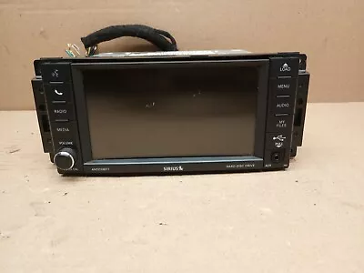 🏁DODGE JEEP CHRYSLER RADIO DVD PLAYER TOUCHSCREEN UCONNECT   Rbz P05091327AD • $144