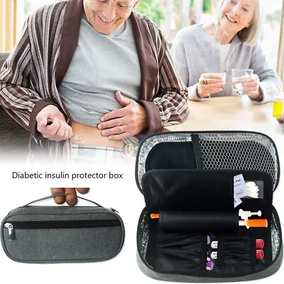 Insulin Pen Case Pouch Cooler Travel Diabetic Pocket Medical Cool Protector Bag◅ • £11.42