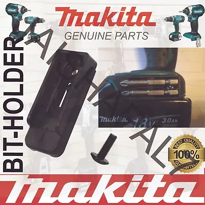 Makita BIT HOLDER Drills Impact Driver 18V DK18015X2 DK18015x1 HP457D TD127D B&Q • £2.99