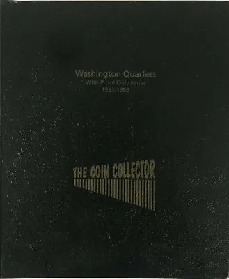 The Coin Collector Album US Washington Quarters 1932-1998 Not Dansco + 1976 1979 • $24.90