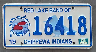 Rarer Minnesota Red Lake Band - Kingfisher - Tribal License Plate Indian Tribe • $23.49