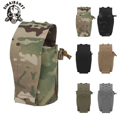 SPUD Tactical Double 5.56 7.62 Mag Pouch Molle Radio Bag Laser-cut Storage Pack • $10.99