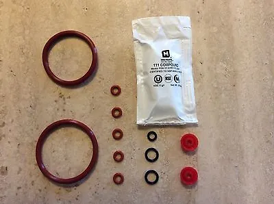 Jura Original OEM Brew Group & Drainage Valve O-Ring / Seals W/FDA Approved Lube • $15