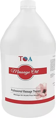 TOA Unscented Soothing Hydrating Natural Body Spa Massage Mineral Oil 1 Gallon • $34.99