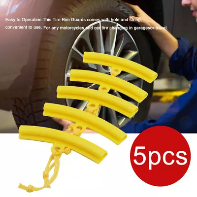 5pcs Tire Changer Guard Rim Protector Motorcycle Wheel Changing Rim Edge Tool • $13.49