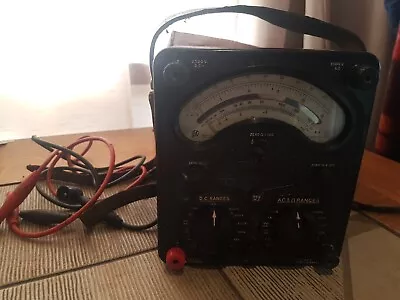 Avometer Models 8 Mk IV And 9 Mk IV With Case And Carry Strap • £35