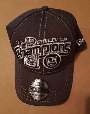 NHL 2012 Stanley Cup Champions L.A. Kings New Ear 39thirty Size Medium-Large Hat • $21.99