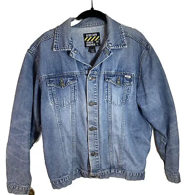 S Oliver Concepts Denim Jean Jacket Big Rock Canyon Authentic Sz L Womens • $27.99