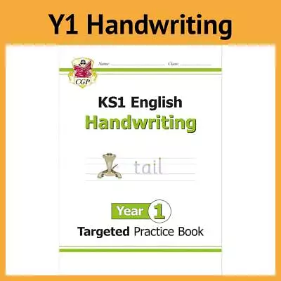 Year 1 Handwriting English Targeted Practice Book | With Answers | CGP NEW • £5.95