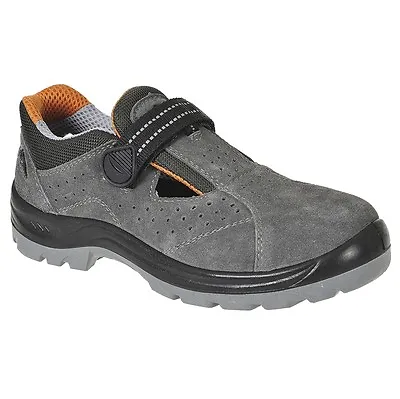 Portwest FW42 Steelite Obra Sandal S1 Boot Shoe Trainer Workwear - Grey • £33.99