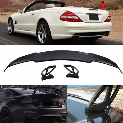 Universal V-STYLE Rear Trunk Racing Spoiler Wing Fit For Mercedes SL-class 03-09 • $99.90