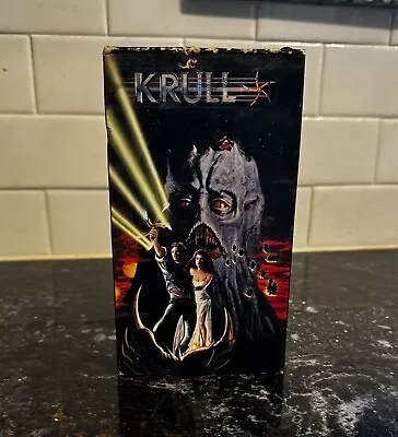 Vintage Sci-Fi Cult Classic Fantasy Movie KRULL VHS Video Cassette Tape W Sleeve • $6.95