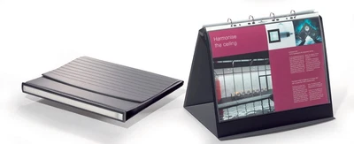Durable DURASTAR Table Flipchart Stand Presentation Ring Binder | A3 Landscape • £49.99