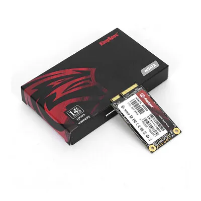 $38.99 • Buy KingSpec MSATA Solid State Drive 64G 128G 256G 1T 2T Mini 550MB/s SATA 3.0 SSD 