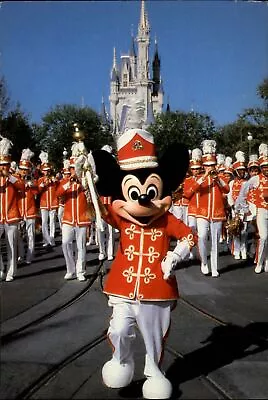 Mickey Mouse Band Drum Major Walt Disney World Florida  Postcard • $2.92