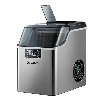 Devanti Ice Maker Machine Commercial Portable Ice Cube Tray Countertop 3.2L • $234.76