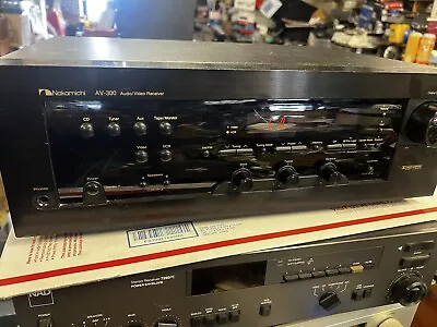 Nakamichi AV-300 Receiver  Audiophile 5.1 Channel Home Audio For Parts Or Repair • $80