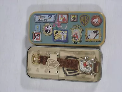 Vintage Warner Brothers Rare Wrist Watch Bugs Bunny Elmer Fudd Unused • $79.99