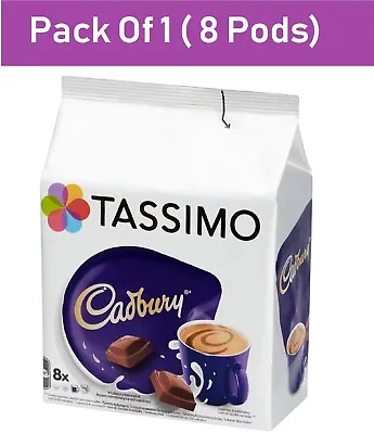 Tassimo Cadbury Hot Chocolate Pods Cadbury 4 T Discs Loose 1-3-5-10 Packs Drinks • £9.99