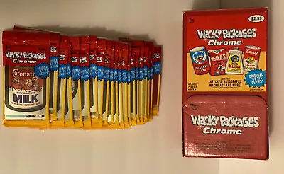 2014 Topps Wacky Packages Chrome Original 67-73 Unopened Package Lot 21 • $69