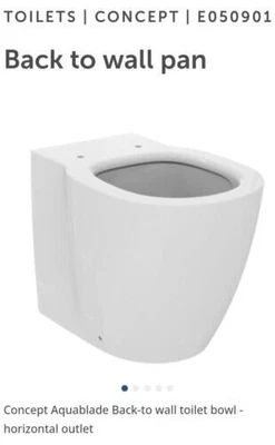 £145 • Buy Ideal Standard Concept Aquablade BTW Pan Only E0509