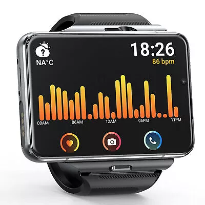 4G Smartwatch For Android And IOS 2.88Inch Touch Screen Android 9.0 4GB+64GB GPS • $185.39