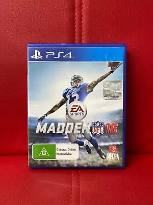 Madden NFL 16 PS4 Playstation 4 • $11.39