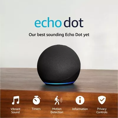 Amazon Echo Dot (5th Gen) Smart Speaker With Alexa - White • $89