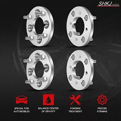 4X 15mm Wheel Adapters 4x100 To 4x114.3/ 4x4.5  12x1.5 For Honda Civic Toyota • $47.15