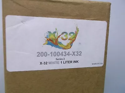 Xante Vivid UV Ink White 1000ml For X-Series Printers - 200-100434 • $124.99