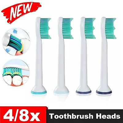 $13.42 • Buy Electric Toothbrush Heads For Philips Sonicare Gum Dental Care Healthy Heads 4Pc
