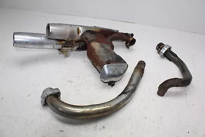 1989 Yamaha Virago 1100 Xv1100 Full Exhaust System Headers Pipe Muffler • $169.77