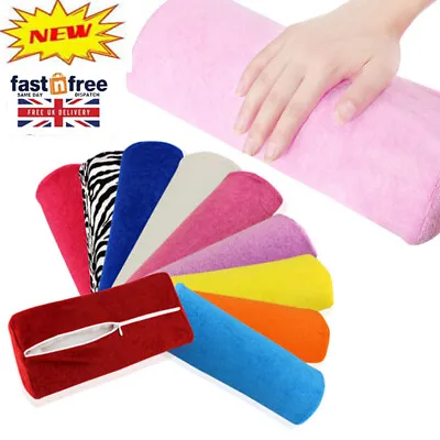 Soft Nail Art Pillows Hand Holder Cushion Arm Rest Support Hand Rest Pillow NEW • £5.63