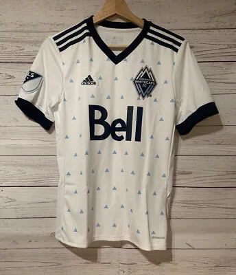 NEW Youths Adidas MLS Vancouver Canada Whitecaps FC Football Club Jersey Size L • $21.50