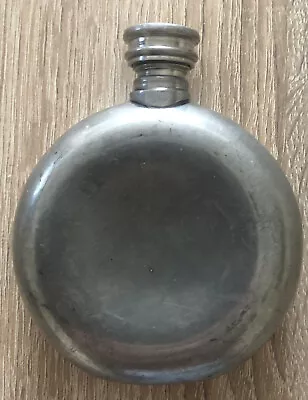£7 • Buy Vintage Flask - Fine British Pewter Made In Sheffield England 