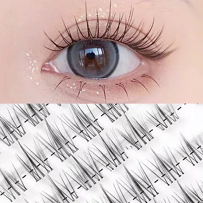 NEW 60 Pair 3D Mink False Eyelashes Wispy Cross Long Thick Soft Fake Eye Lashes • $4.99