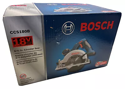 BRAND NEW BOSCH CCS180B 18V 18 Volt Lithium-Ion 6-1/2  Circular Saw (TOOL ONLY) • $94.95