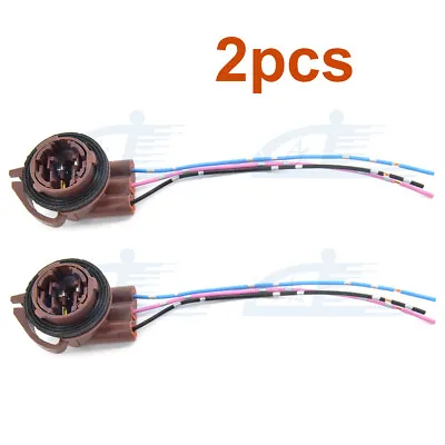 2pcs 3057 3155 3357 3457 Bulb Socket Harness Wire Plug Turn Signal Brake Light • $7.49
