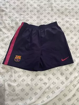 Football Shorts Soccer FC Barcelona Barca Nike Jersey Size XL • $10