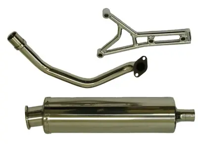 $169.99 • Buy SSP-G Retro Style GY6 150cc Performance Exhaust Cali Classic Fiddle Il Bello