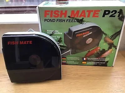 Fish Mate P21 Pond Fish Feeder Used Once  • £32